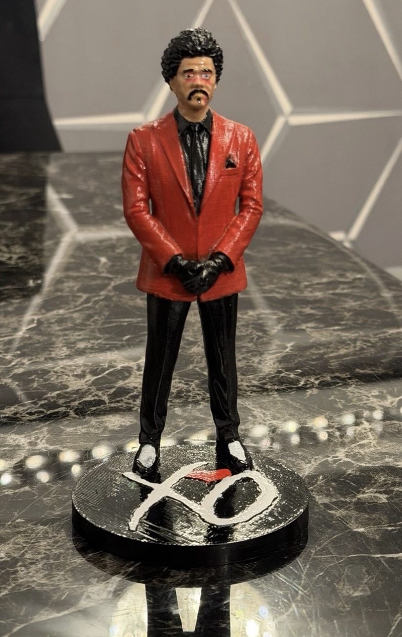 Red Jacket Display Figure